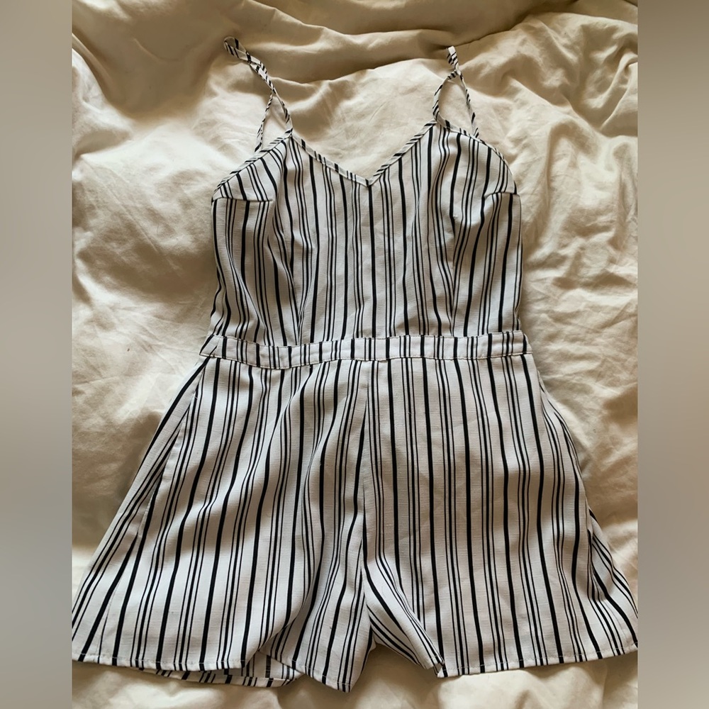Striped Romper M